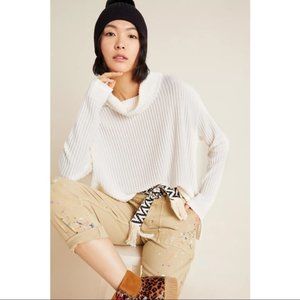 Anthropologie Vanna Cowl Neck Pullover by Maeve Size L